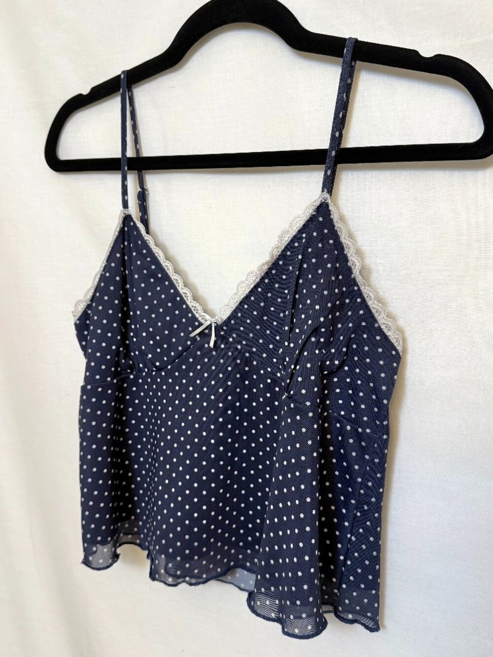 Polka dot tank top